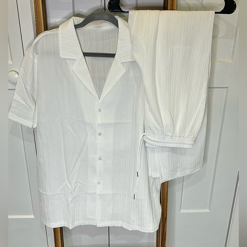 Men's Two Piece Loungewear Fit